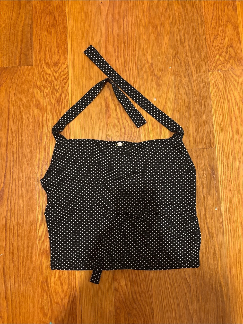 Edikted Black Polka Dot Top